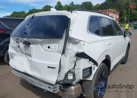 2025 Honda Cr-V Hybrid Sport-L from USA, damaged, VIN 2HKRS6H87SH811525